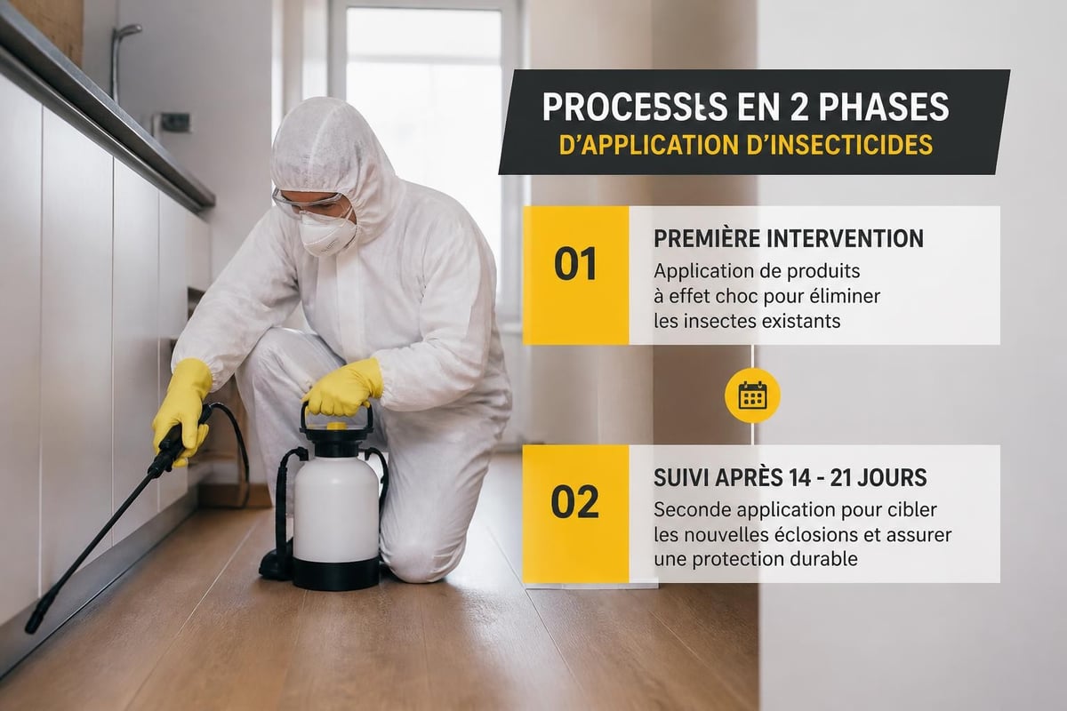 Protocole de traitement chimique professionnel