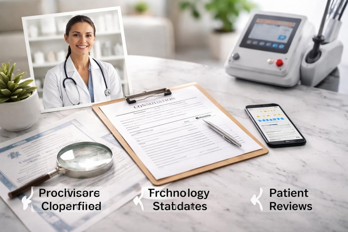 Clinic selection criteria