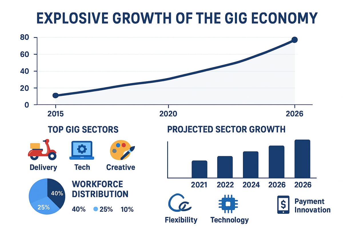 The Gig Economy in 2026: Trends, Stats, and What’s New