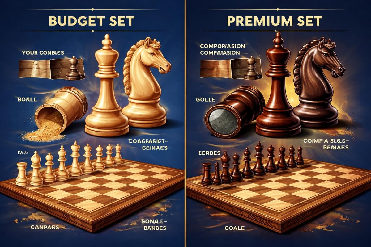 Chess piece materials and construction