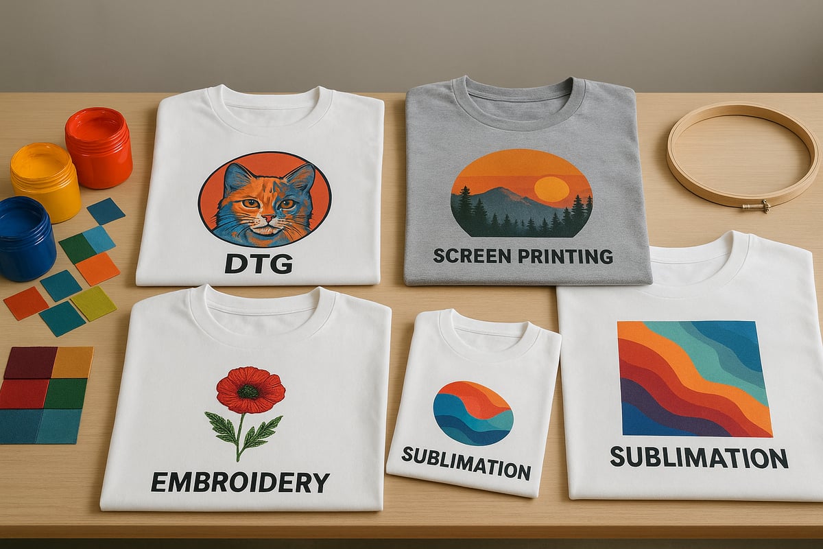 How to Choose the Right T-Shirt Printing Technique for Your Needs