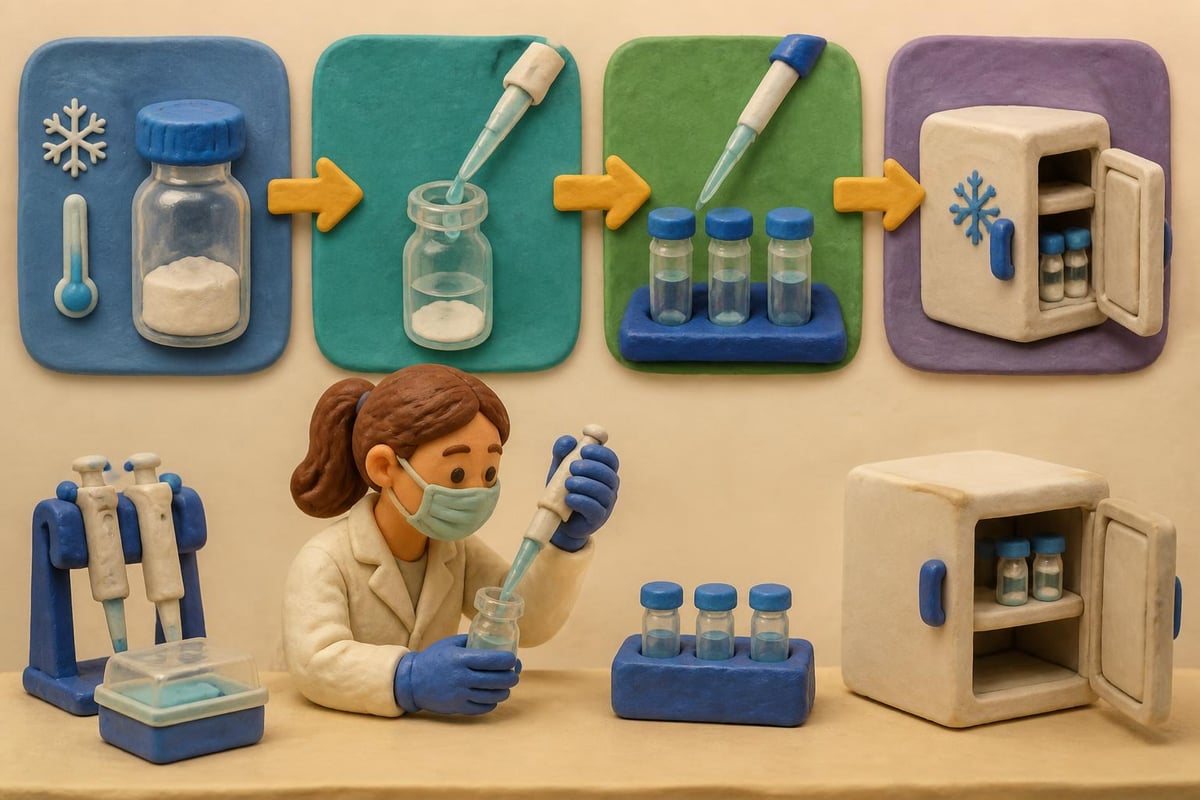 Laboratory peptide handling