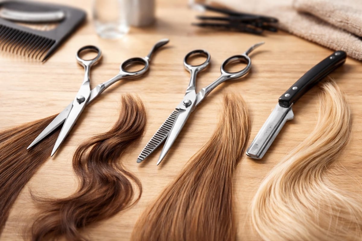 Professional hairdressing accessories cutting tools for salon styling