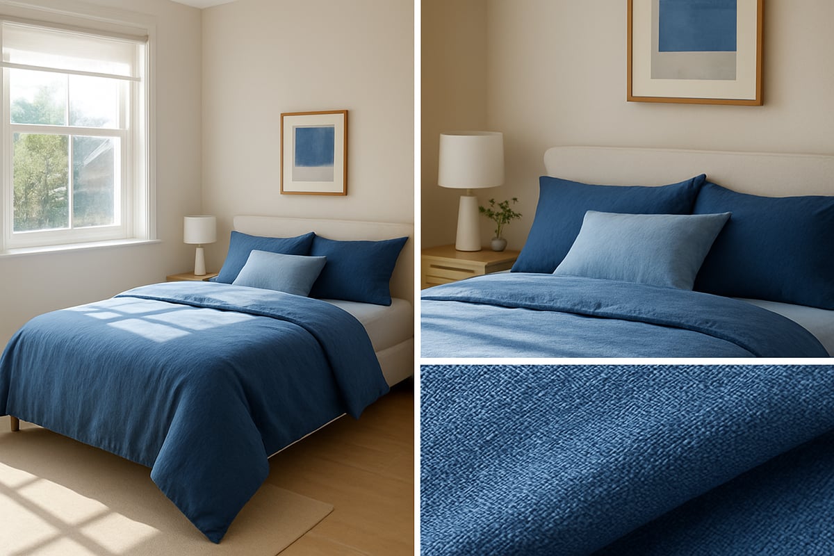 Choosing the right blue bedding sheets: fabric, fit, and function