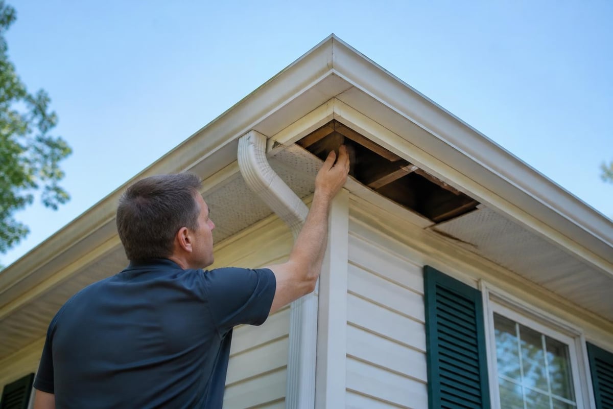 Soffit repair cost factors