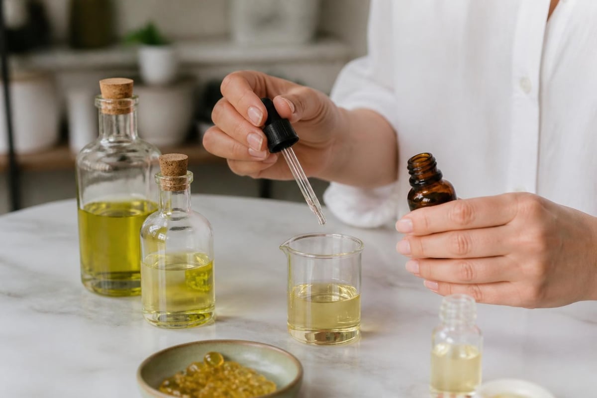 Natural oil blending