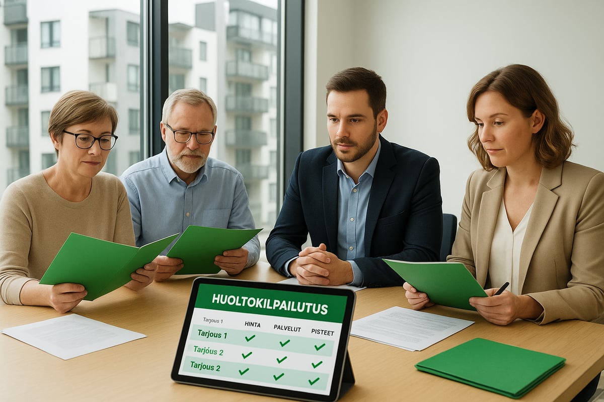 Kiinteistönhuollon kilpailutus ja toimittajan valinta