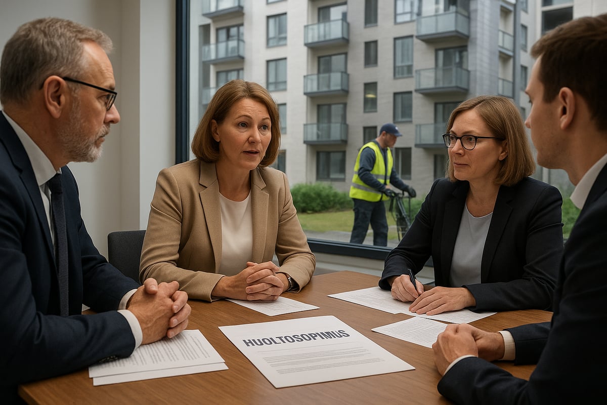 Vastuunjako ja sopimukset kiinteistönhuollossa