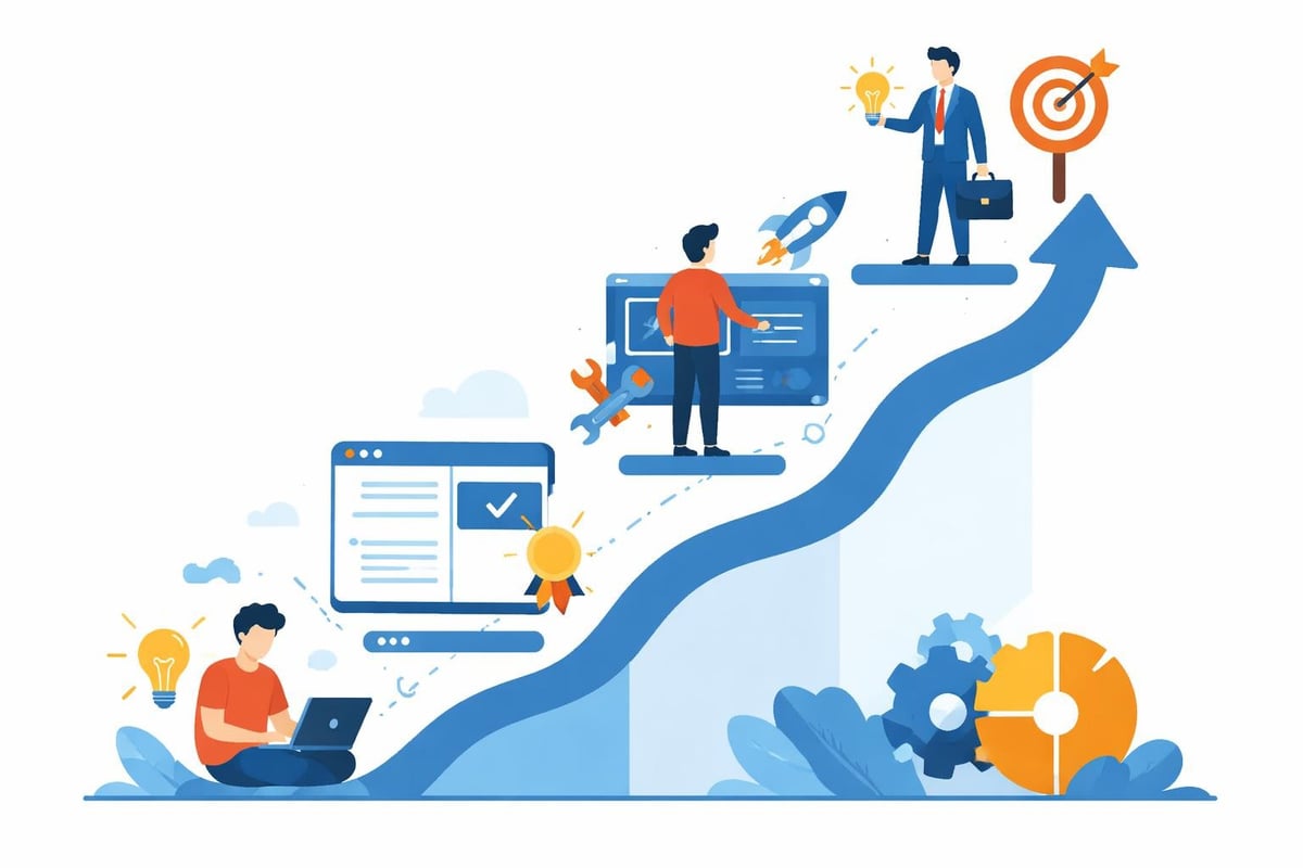 Tech side hustle skill development