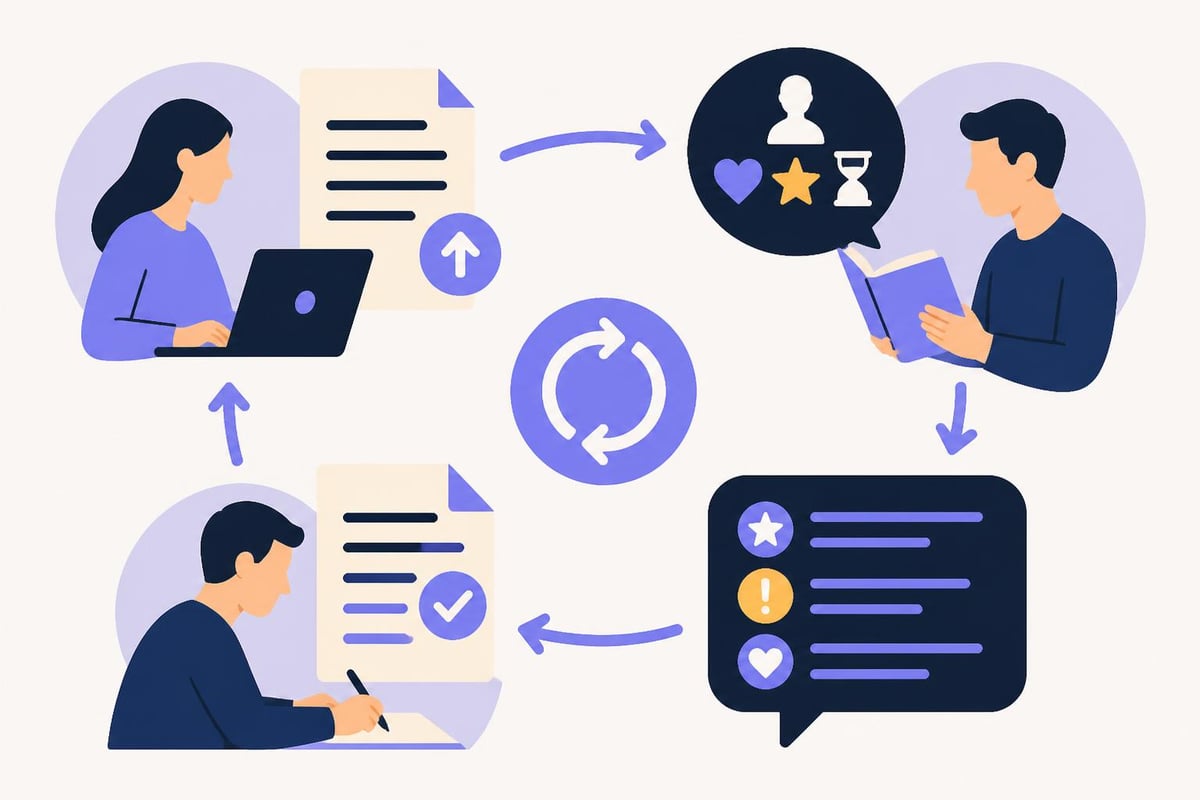 Beta reader feedback process