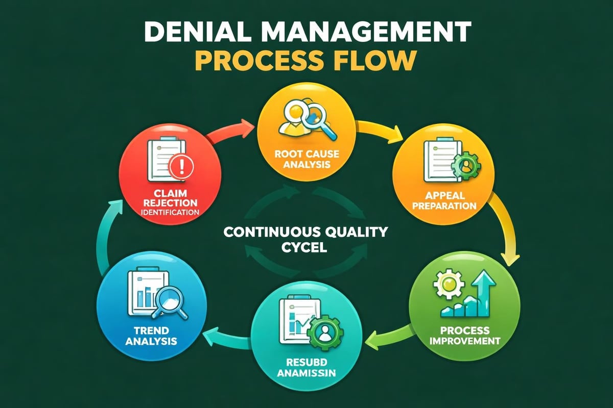 Denial management workflow