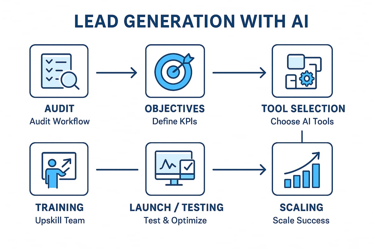 Step-by-Step Guide: Implementing AI for Lead Generation Success