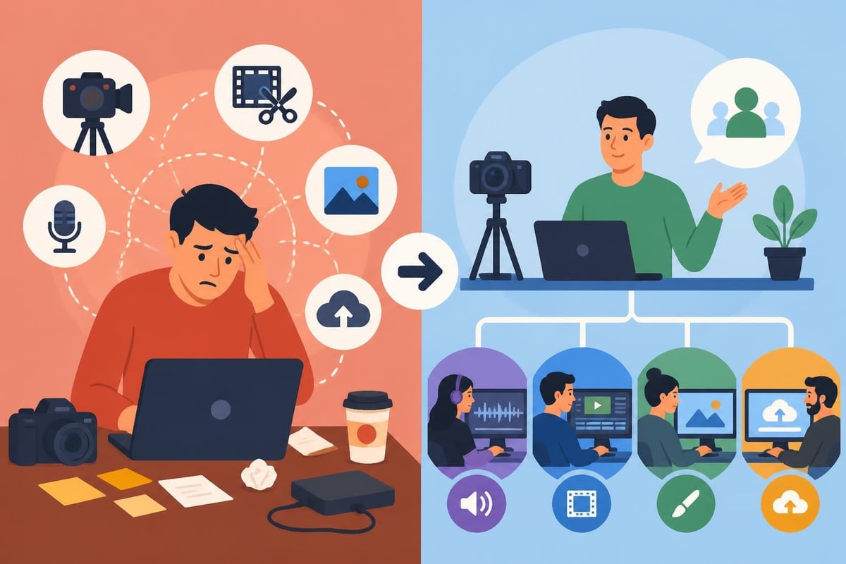 Course creator workflow optimization