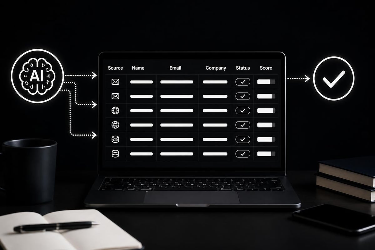AI extracting data from multiple sources