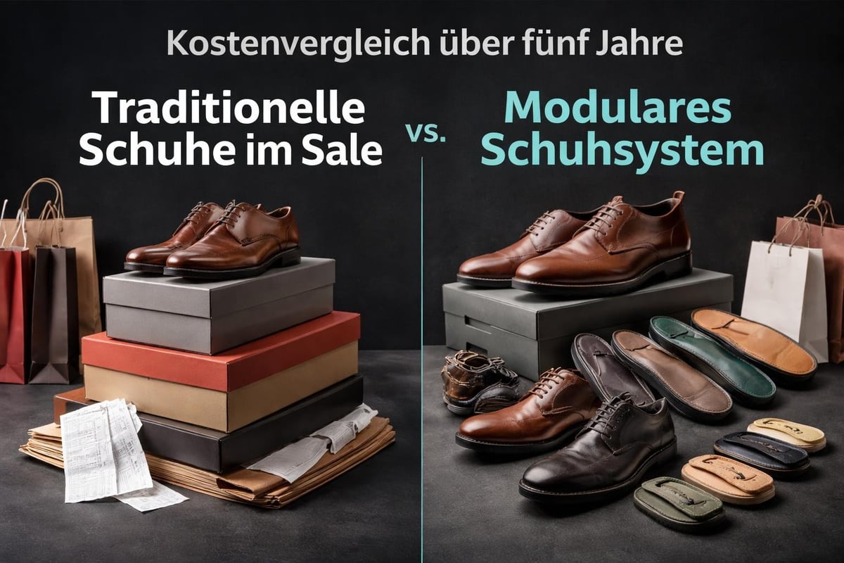 Modulare vs. traditionelle Schuhsysteme