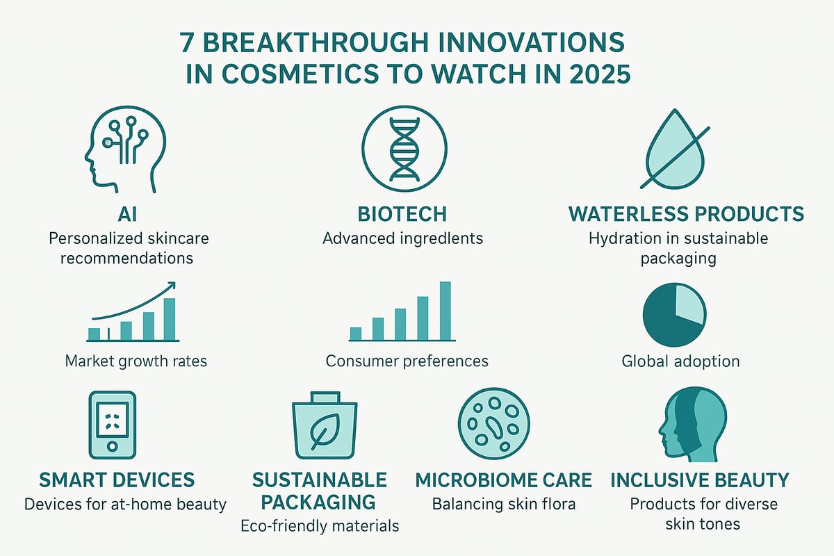 7 Breakthrough Innovations in Cosmetics to Watch in 2025