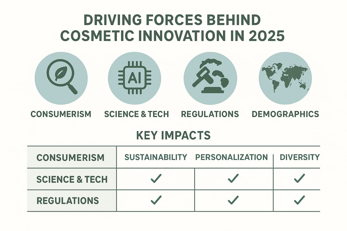 The Driving Forces Behind Cosmetic Innovation in 2025