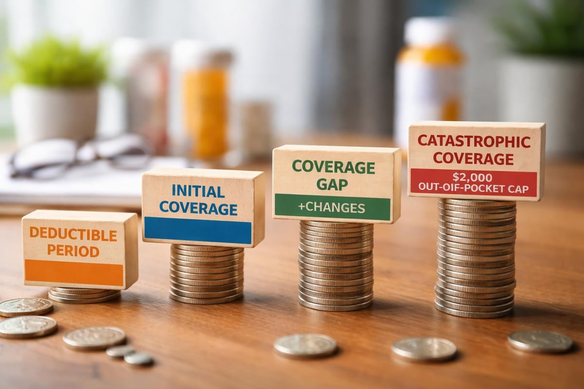 Medicare Part D Plans: Coverage, Costs & Enrollment Guide 1 Medicare Part D coverage phases