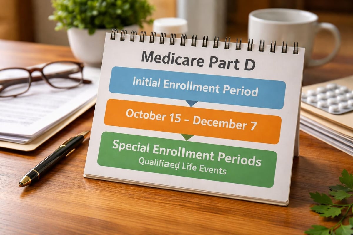 Medicare Part D Plans: Coverage, Costs & Enrollment Guide 2 Medicare enrollment calendar