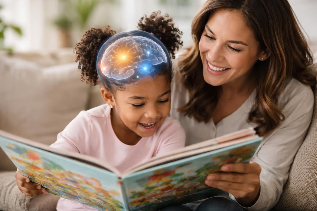 Brain development through reading