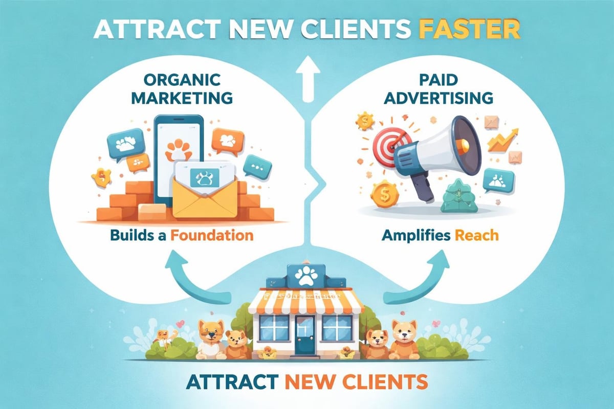 Marketing and advertising working together