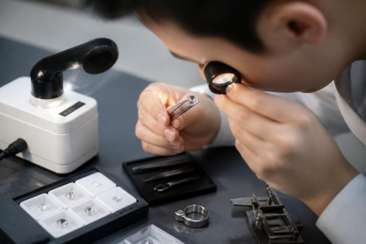 Gemstone certification process