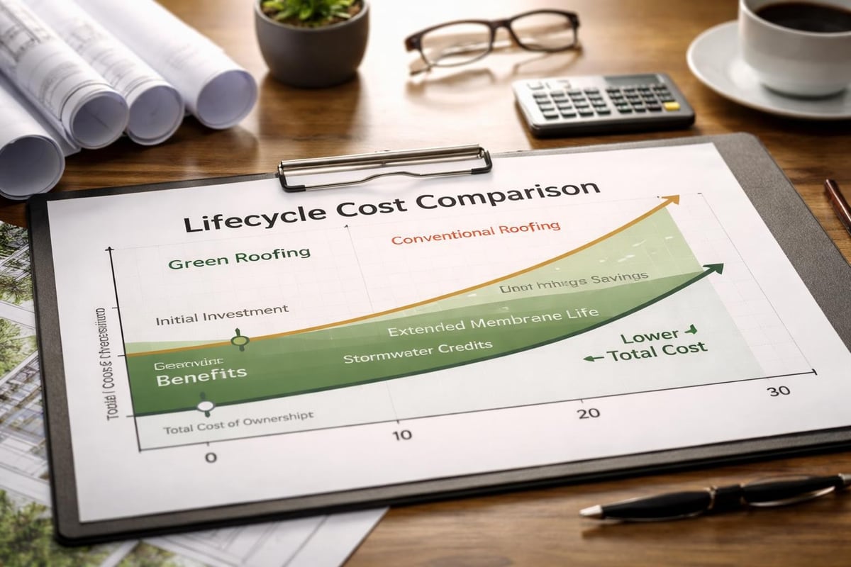 Green roof cost benefit analysis