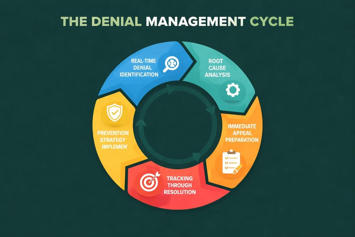 Denial management workflow