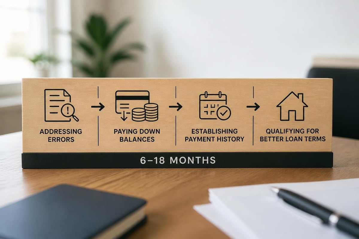 Credit improvement timeline