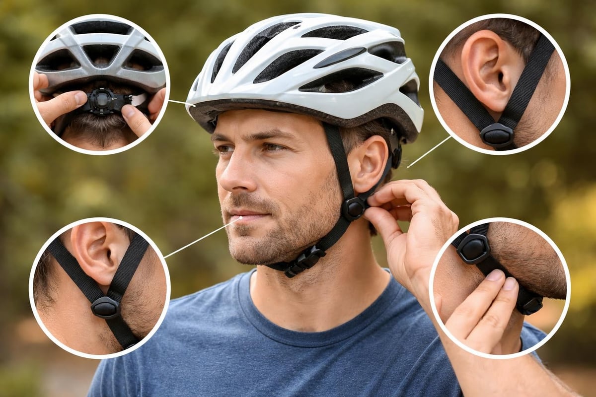 Helmet fit adjustment
