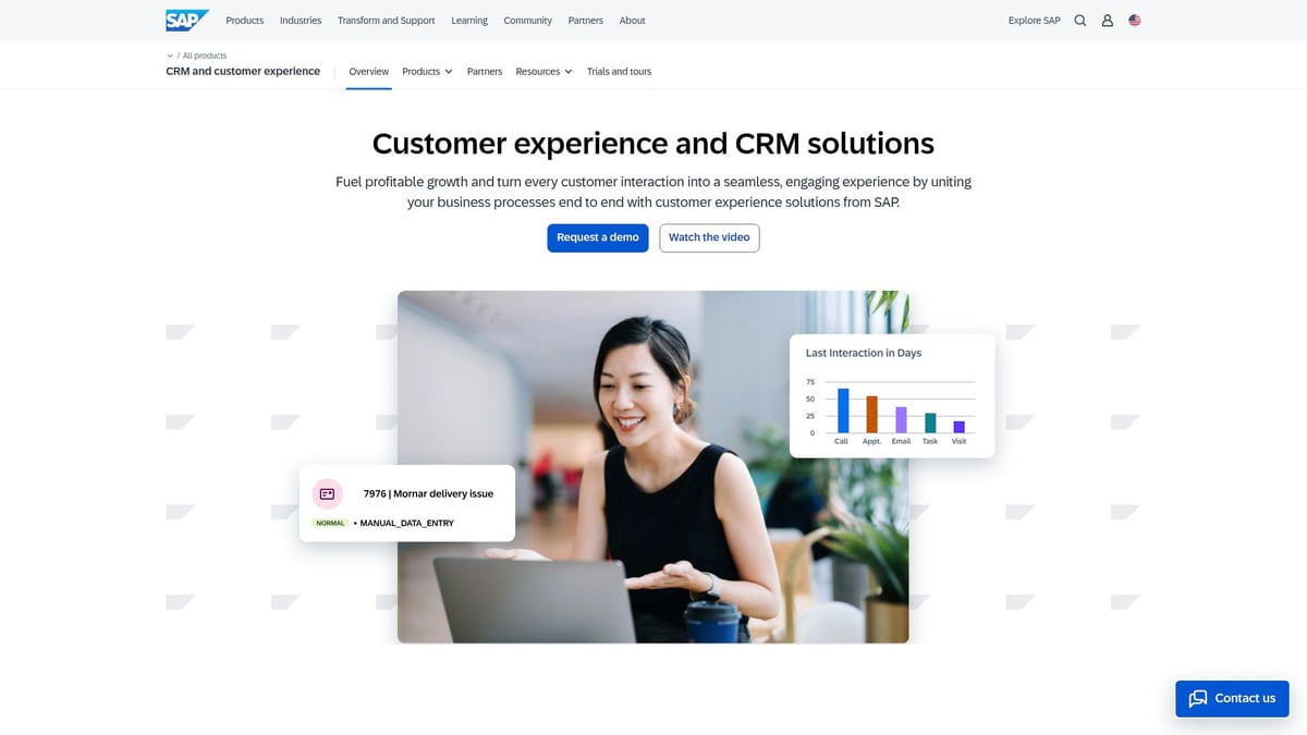 6 Best AI CRM Tools Transforming Business in 2026 - SAP Sales Cloud with AI
