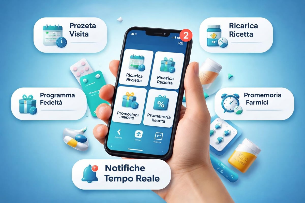 Funzionalità integrate app farmacia