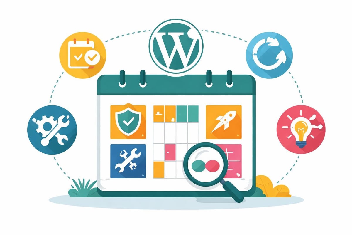 WordPress-ylläpidon aikajana