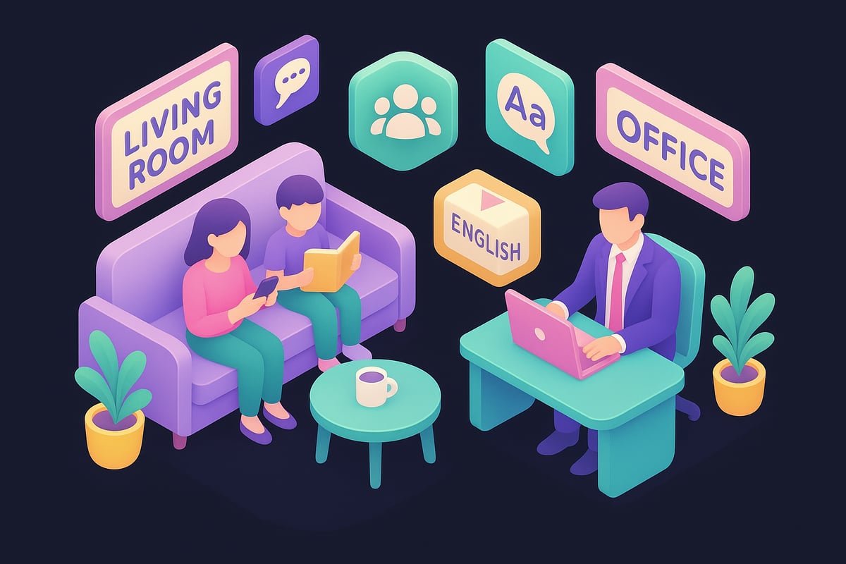 日常生活に英語を取り入れるコツ