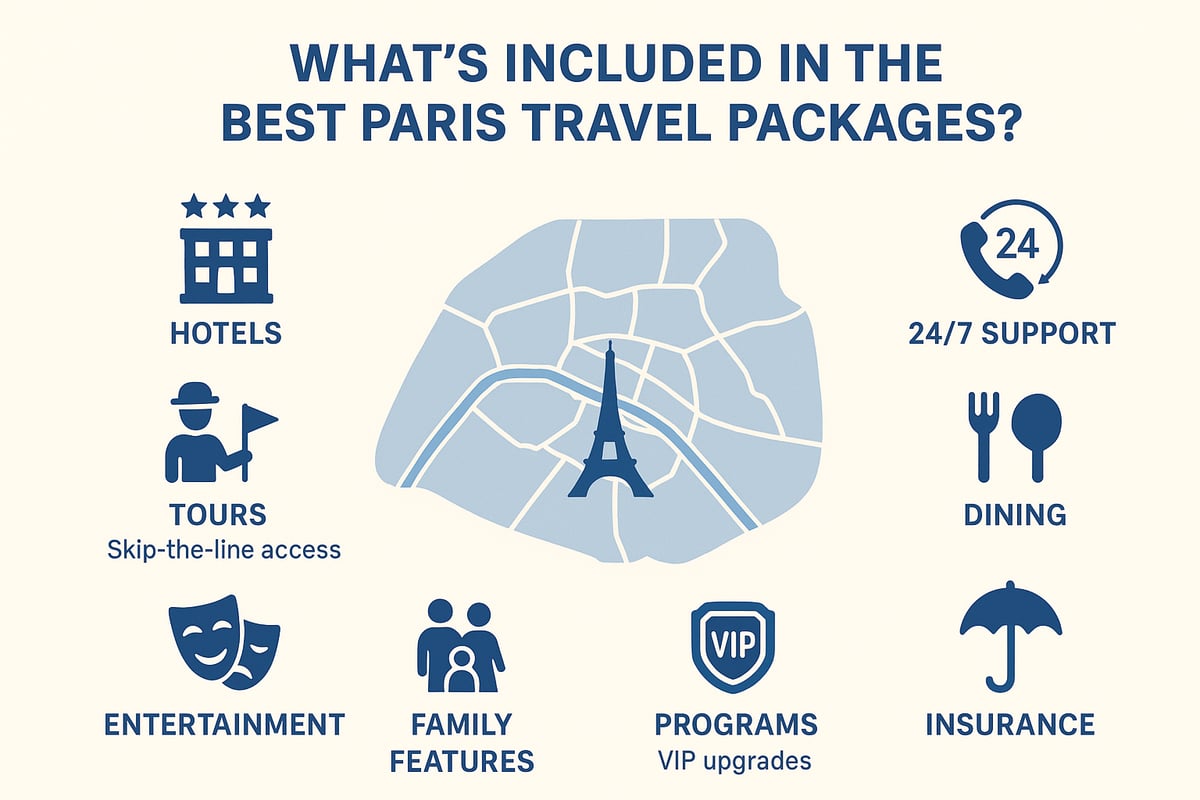 What’s Included in the Best Paris Travel Packages?