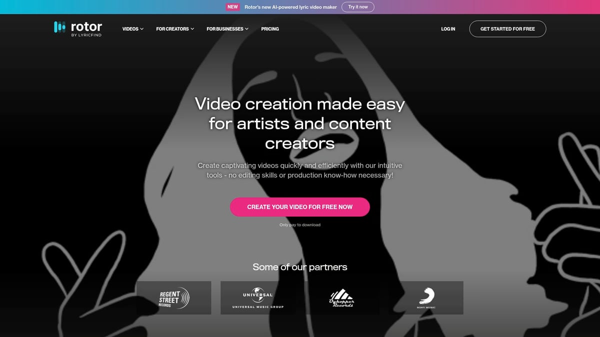 9 Brilliant Music Video Maker Website Picks for 2026 - Rotor Videos