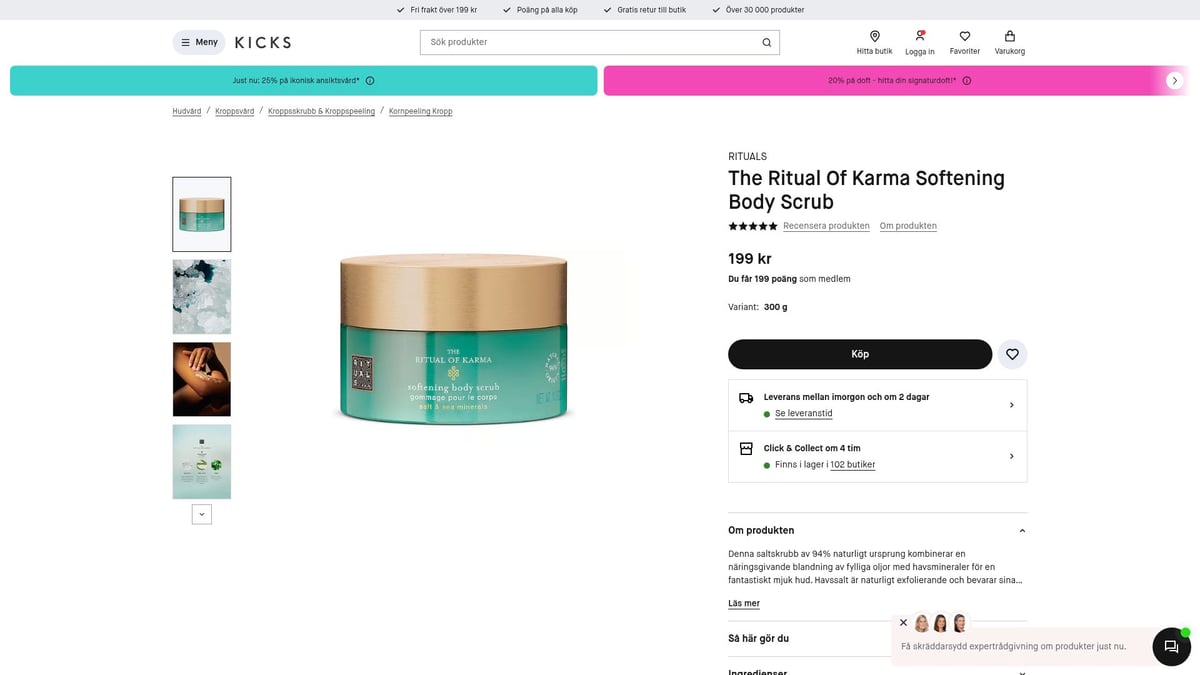 8 Amazing Body Scrub Favorites For Fresh Skin 2025 - RITUALS The Ritual Of Karma Softening Body Scrub