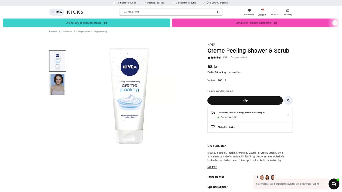 8 Amazing Body Scrub Favorites For Fresh Skin 2025 - NIVEA Creme Peeling Shower & Scrub