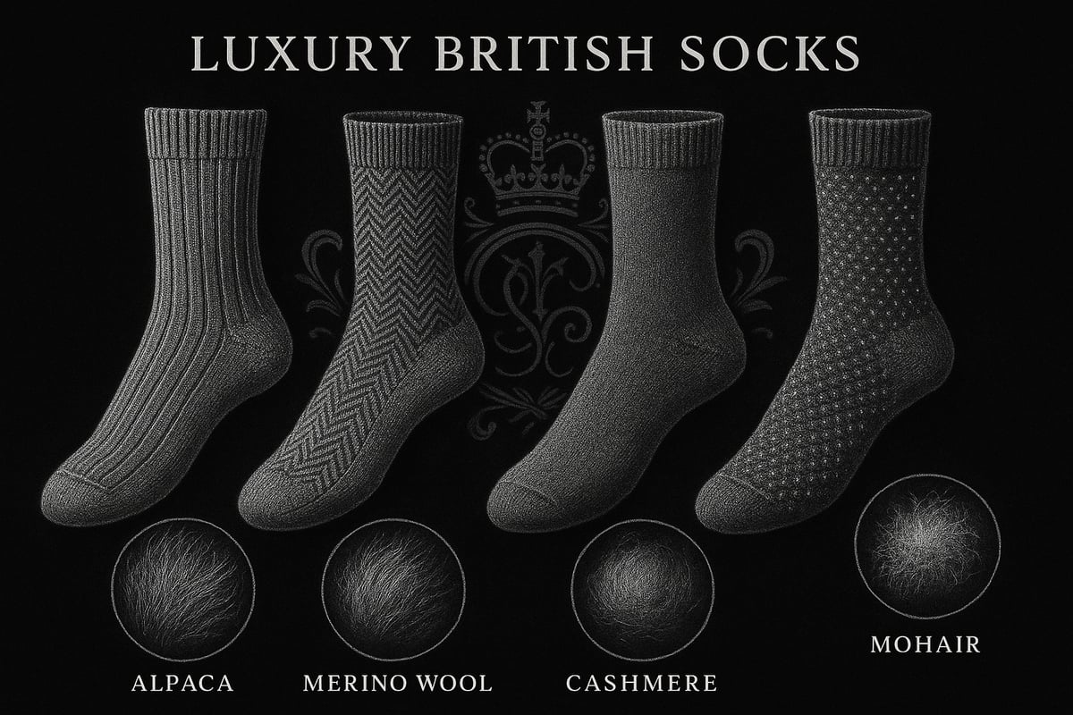 The Best Materials for Luxury Socks: Comfort Meets Performance