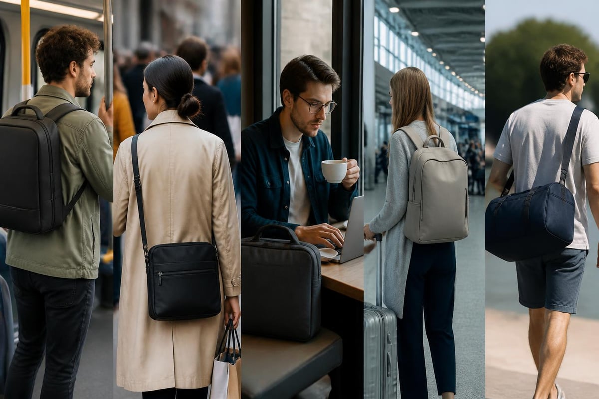 Daily bag usage scenarios