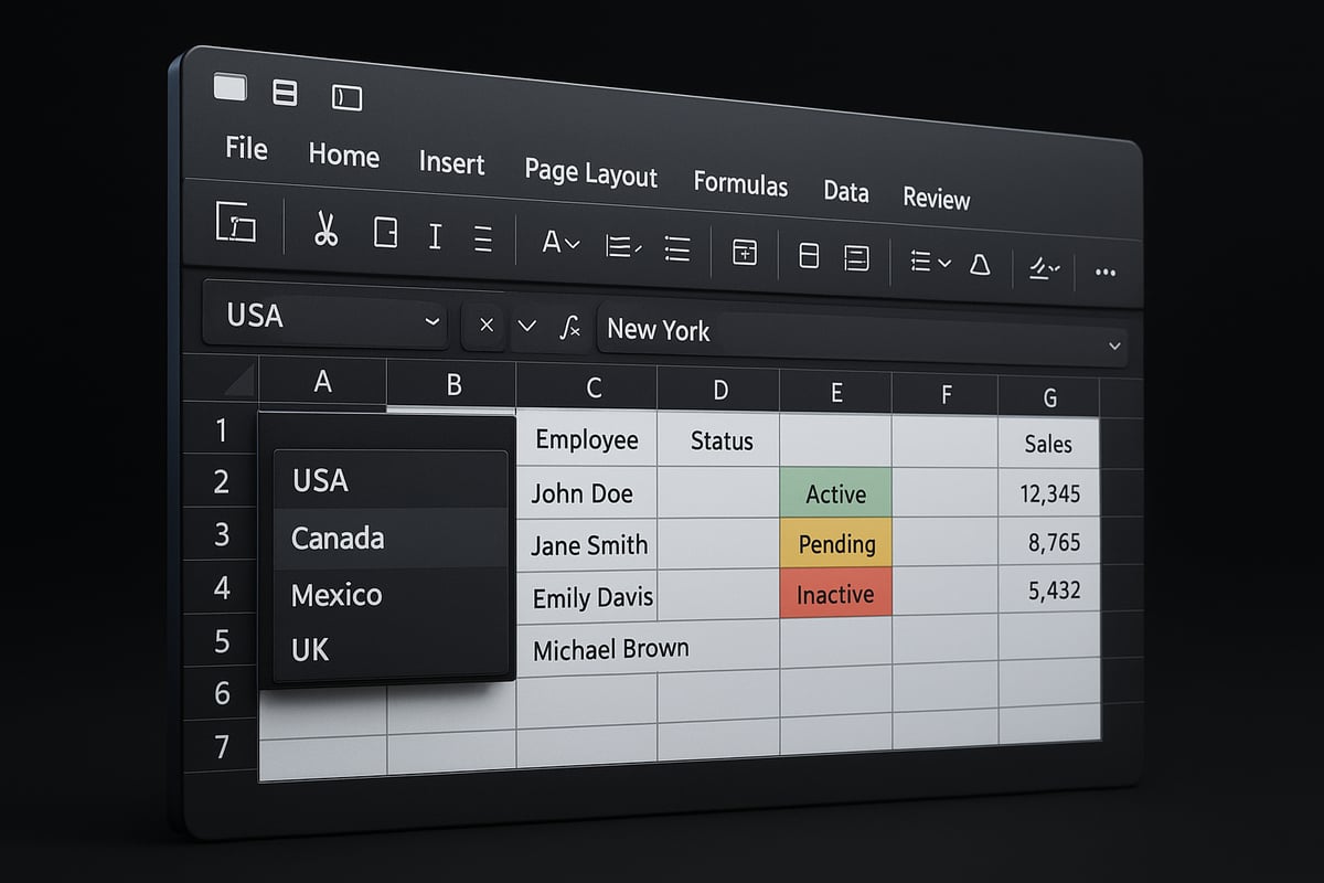 Advanced Techniques for Dynamic and Dependent Drop Down Lists