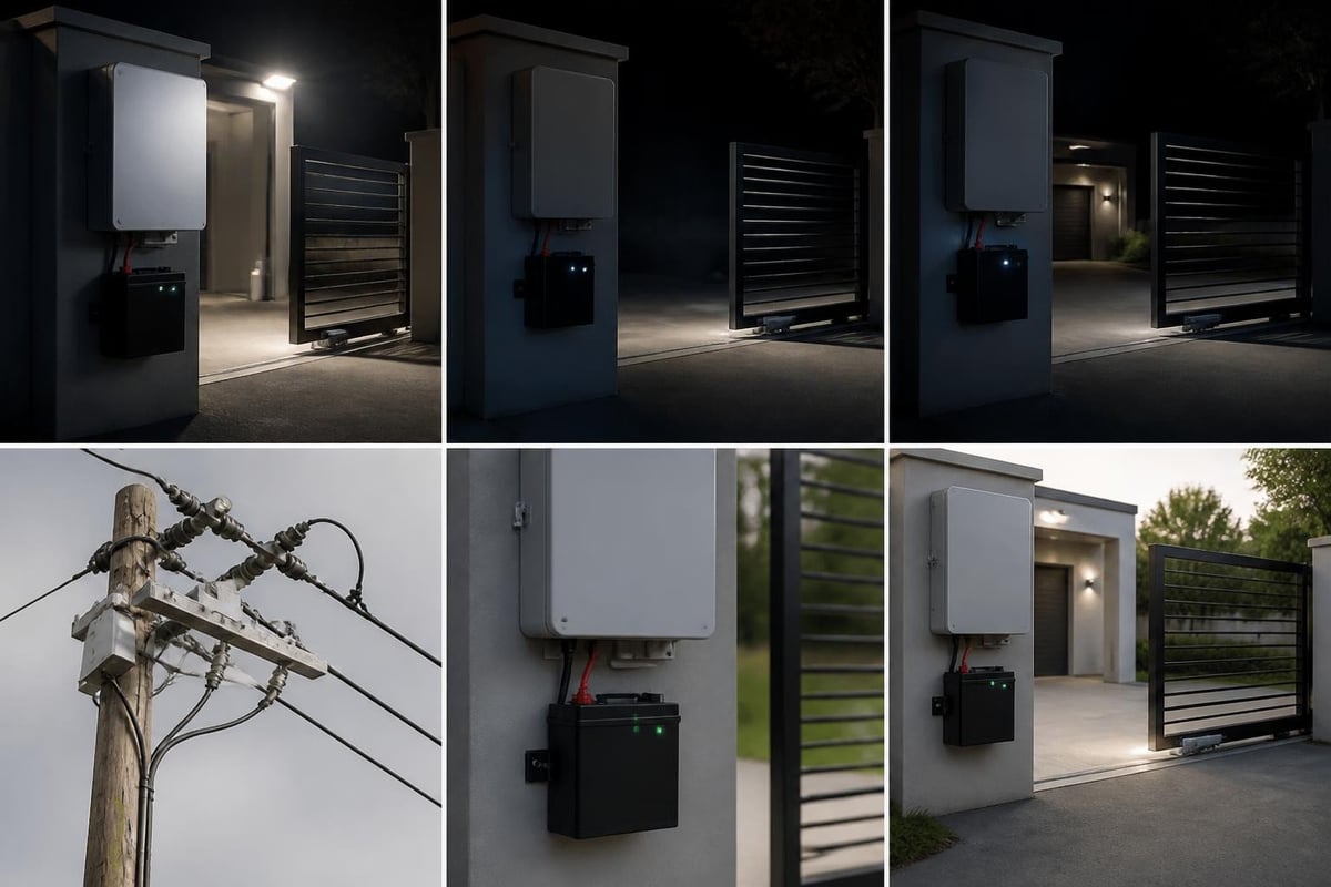 Battery backup operation