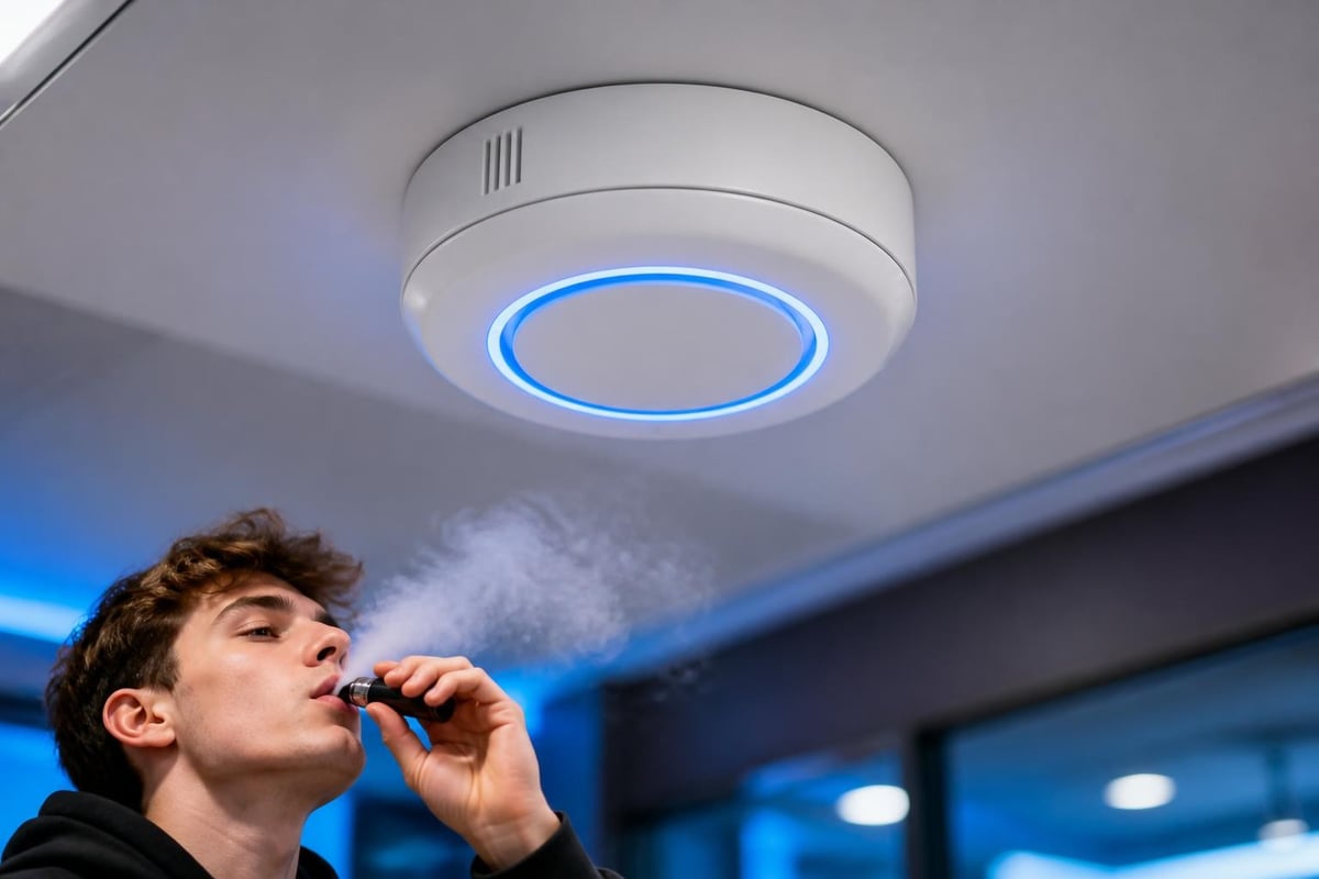 Vape detection technology components