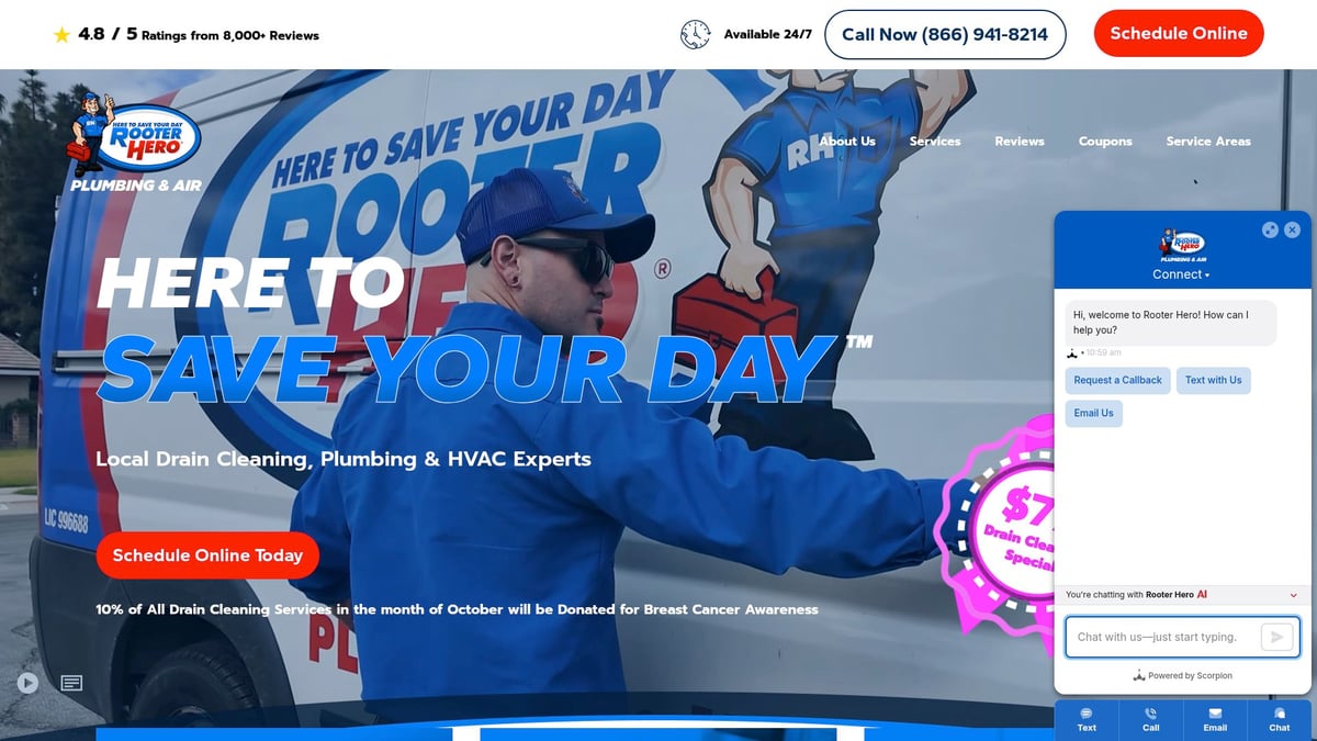 9 Essential Residential Plumbing Company Near Me Picks 2025 - Rooter Hero Plumbing & Air