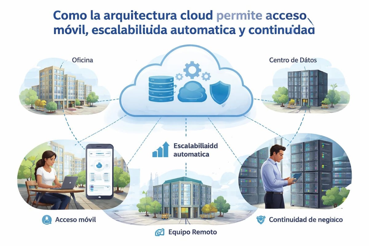 Infraestructura cloud empresarial