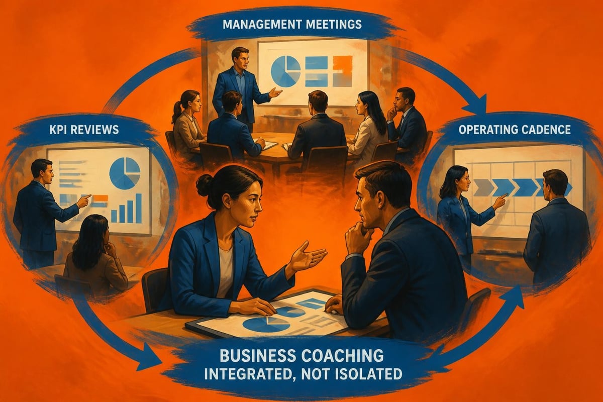 Corporate coaching integration