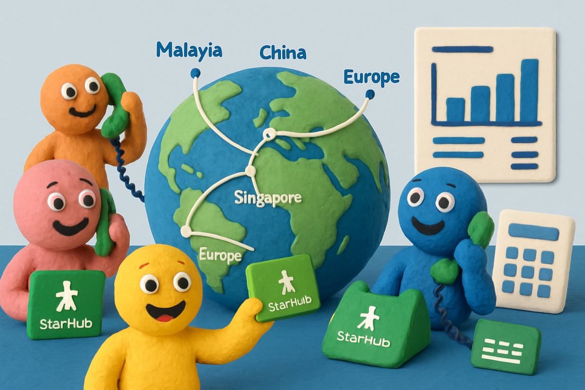 StarHub Overseas Call Rates and Add-Ons (2025)