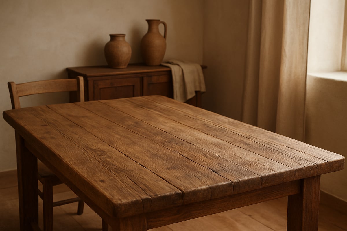 ¿Qué es una Mesa Rústica? Características y Elementos Clave