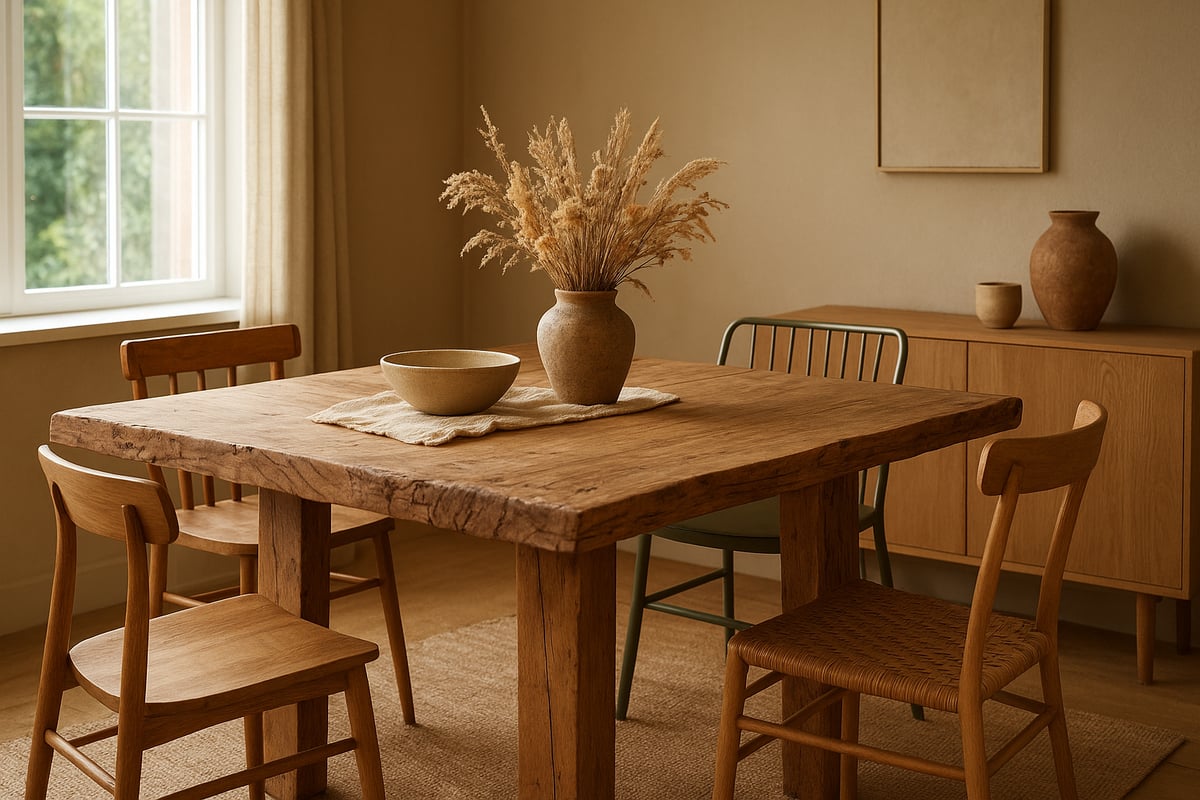 Tipos de Mesas Rústicas y Cómo Elegir la Ideal para tu Espacio