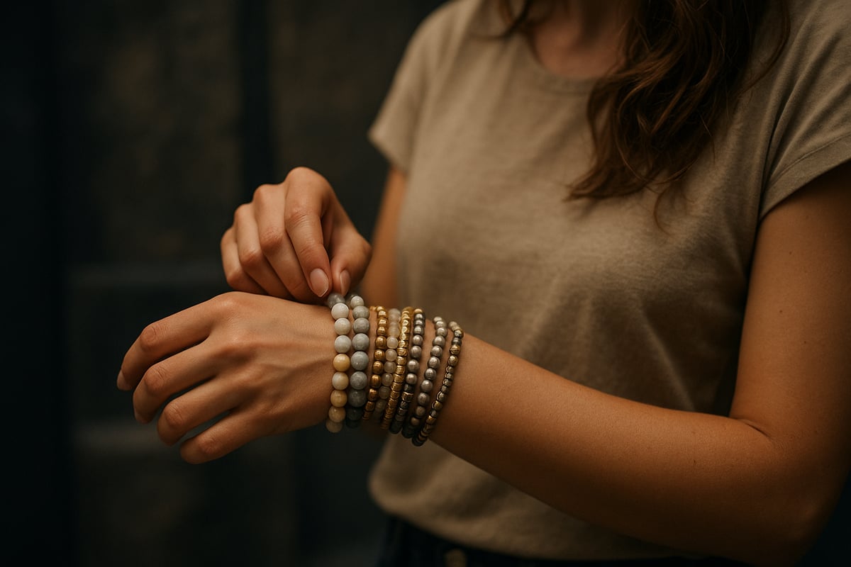 Step-by-step plan: How to stylishly combine bracelet sets